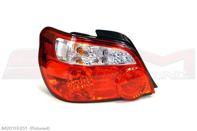 Subaru OEM Tail Lights 2004/2005 Red Style for 02-07 WRX/STi