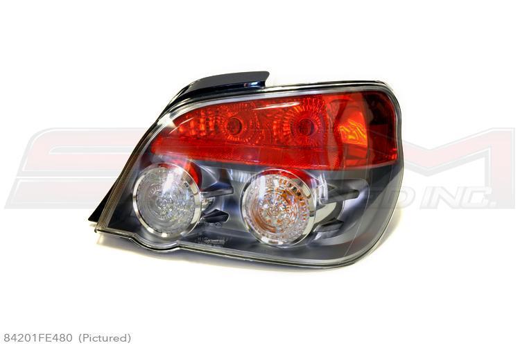 Subaru OEM Tail Lights 2006/2007 Smoked Style for 04-07 WRX/STi