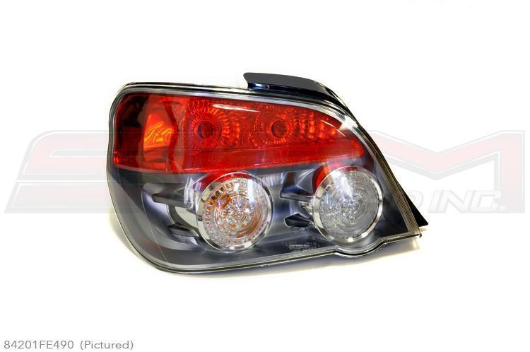 Subaru OEM Tail Lights 2006/2007 Smoked Style for 04-07 WRX/STi