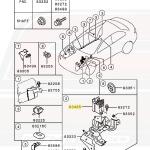 Mitsubishi OEM Joint Wiring for Evo X (8571A017)