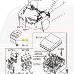 Mitsubishi OEM Fusible Link Box Cover for Evo X (8571A018)