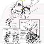 Mitsubishi OEM Fusible Link Box for Evo X (8571A019)