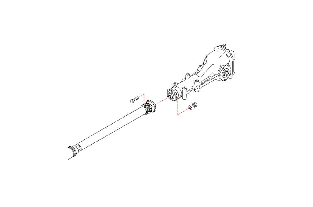 STM Subaru Driveshaft to Rear End Bolt Kit for 04-07 STi / 2022+ WRX