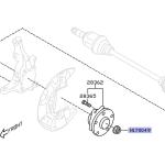 Subaru OEM Axle Nut for WRX STi BRZ (902170049)