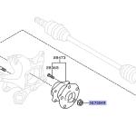Subaru OEM Axle Nut for WRX STi BRZ (902170049)