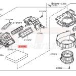 Nissan OEM Cabin Air Filter for R35 GTR (27277-VX01A)