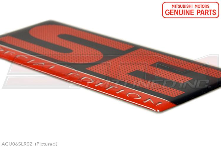 Mitsubishi SE Special Edition Badge - Evo 7/8/9