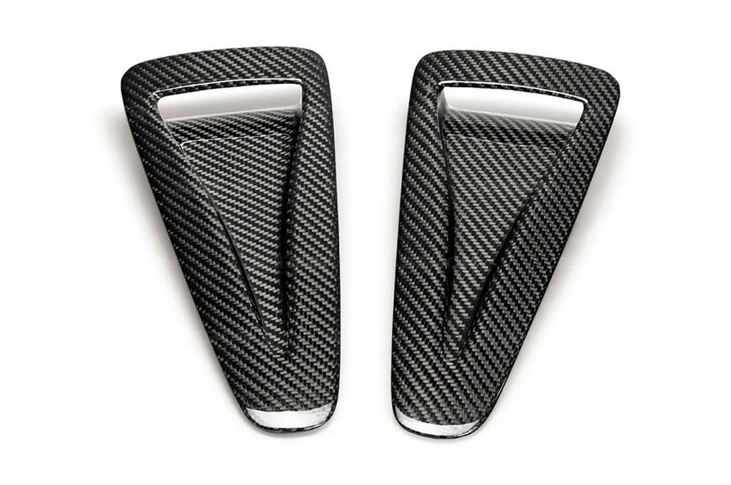 Seibon Carbon Fiber Hood Vent Air Ducts for R35 GTR (AD0910NSGTR-OE)