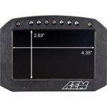 AEM CD5F Carbon Digital Racing Flat Dash Display