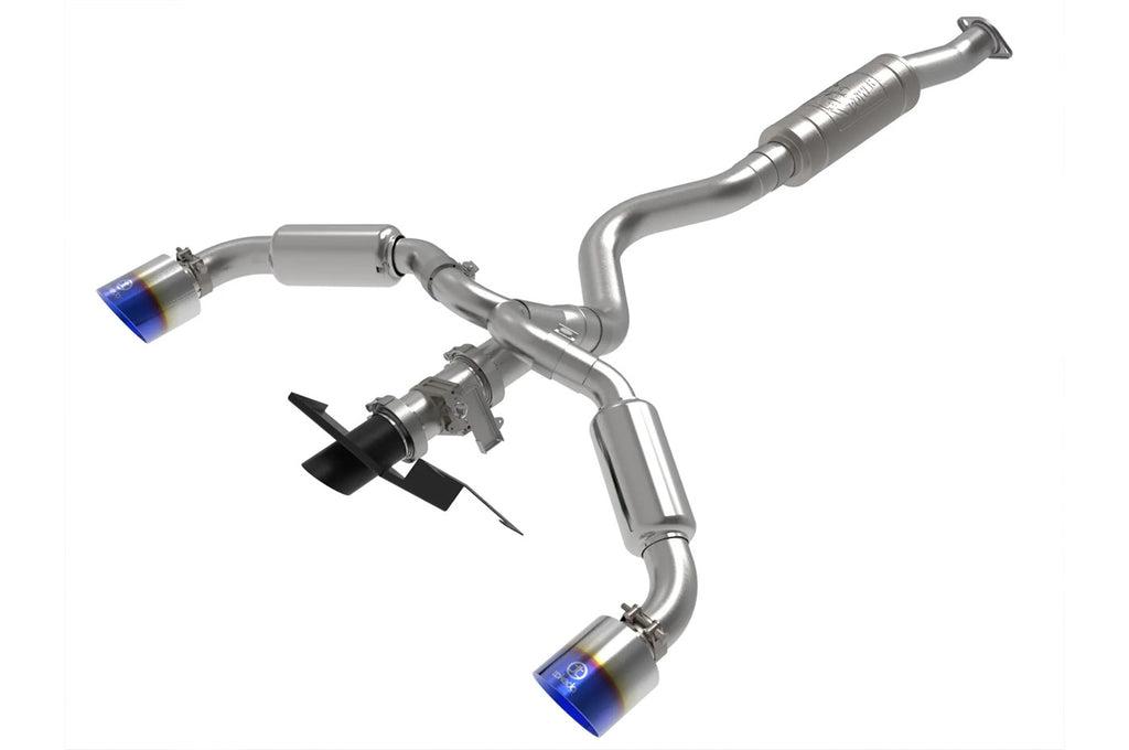 aFe Gemini XV Cat-Back Exhaust for 2023+ Toyota GR Corolla (49-36067/49-36070)