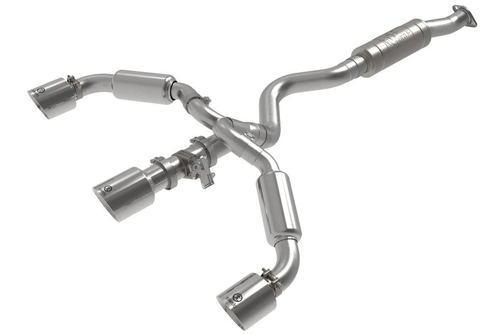 aFe Gemini XV Cat-Back Exhaust for 2023+ Toyota GR Corolla (49-36067/49-36070)