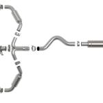 aFe Gemini XV Cat-Back Exhaust for 2023+ Toyota GR Corolla (49-36067/49-36070)