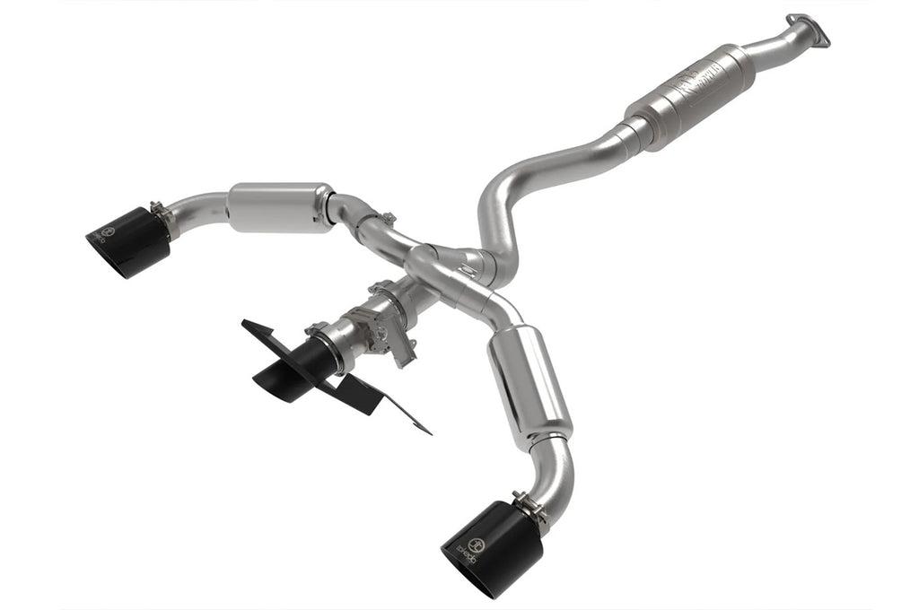aFe Gemini XV Cat-Back Exhaust for 2023+ Toyota GR Corolla (49-36067/49-36070)