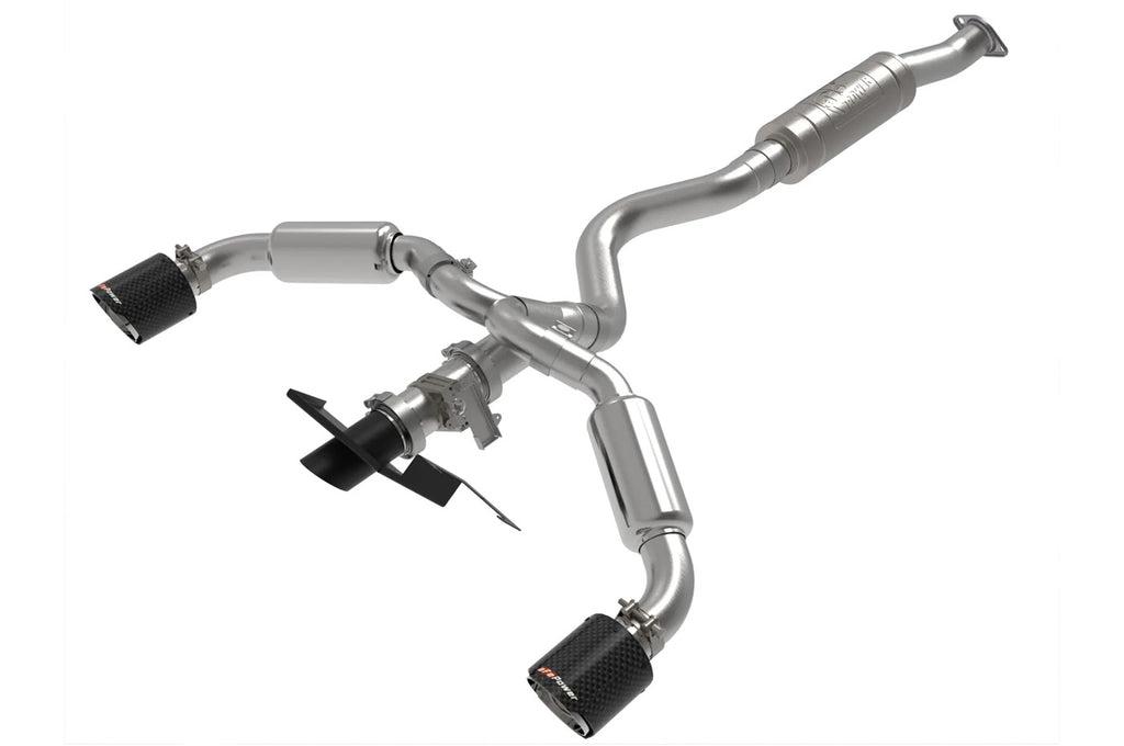 aFe Gemini XV Cat-Back Exhaust for 2023+ Toyota GR Corolla (49-36067/49-36070)