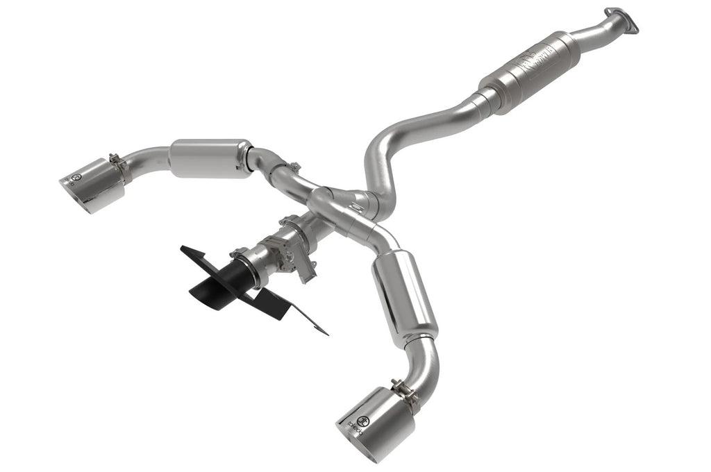 aFe Gemini XV Cat-Back Exhaust for 2023+ Toyota GR Corolla (49-36067/49-36070)