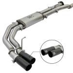 aFe Rebel Series Side Exit SS Cat-Back Exhaust System for Gen 2 Ford Raptor (49-43091-B)