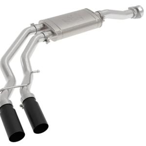 aFe Rebel Side Exit SS Cat-Back Exhaust System for Gen3 Ford Raptor (49-43128-B)