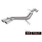 aFe Takeda 2-1/2 304 Stainless Steel Axle-Back Exhaust System w/ Polished Tips