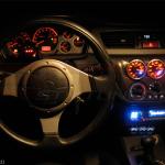 Auto Meter Single Gauge Steering Column Pod - Evo 7/8/9
