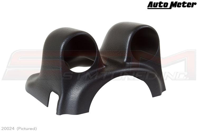 Auto Meter Dual Gauge Steering Column Pod for Evo 7/8/9 (20024)