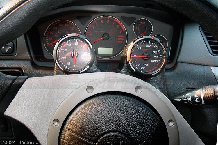 Auto Meter Dual Gauge Steering Column Pod for Evo 7/8/9 (20024)