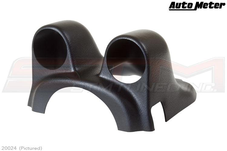 Auto Meter Dual Gauge Steering Column Pod for Evo 7/8/9 (20024)