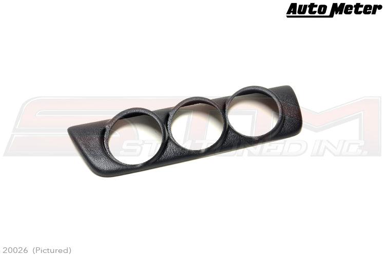 Auto Meter Triple Upper Console Gauge Pod - Evo 7/8/9