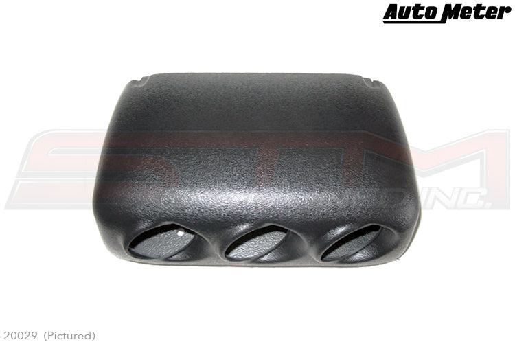 Auto Meter Triple Lower Console Gauge Pod - Evo 7/8/9
