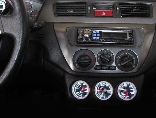 Auto Meter Triple Lower Console Gauge Pod - Evo 7/8/9
