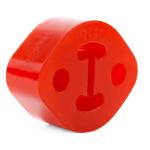 Perrin Red 12mm Exhaust Hanger for 08-23 WRX/STi (ASM-EXT-100)