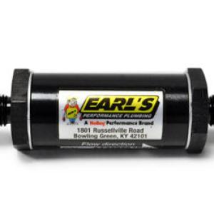 Earls -4AN In-Line Oil Filter