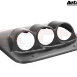 Auto Meter Triple Gauge Dash Pod 52mm - 02-07 WRX/STi