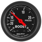 AutoMeter 52mm Z-Series Mechanical -30 to 30 PSI Boost/ Vacuum Gauge (2614)