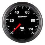 AutoMeter 52mm Elite Digital Stepper Motor 0-100 PSI Oil Pressure Gauge (5652)