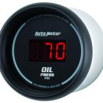 AutoMeter 52mm Sport Comp Digital 5-100 PSI Oil Pressure Gauge (6327)