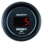 AutoMeter 52mm Sport Comp Digital -30 to 30 PSI Boost/ Vacuum Gauge (6359)