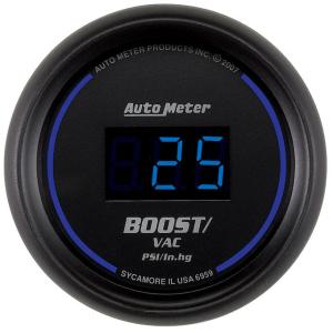 AutoMeter 52mm Cobalt Digital -30 to 30 PSI Boost/ Vacuum Gauge (6959)