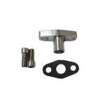 Oil Drain Flange Kit, 5/8th Barb for BorgWarner EFR 6258, 6758, 7163, 7670, 8070, 8374, 8474, 9174, 9274, 9180, 9280