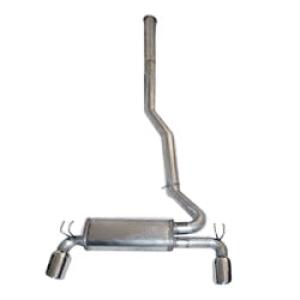 Buschur Cross Flow Catback Exhaust for Evo X