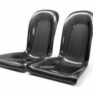 Seibon Carbon Fiber Rear Seat Delete Panels for R35 GTR (BSP0910NSGTR)