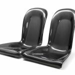 Seibon Carbon Fiber Rear Seat Delete Panels for R35 GTR (BSP0910NSGTR)