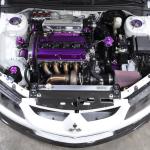 APR Carbon Fiber Radiator Shroud for Evo 8/9 (CF-483031)