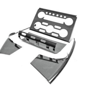 Seibon Carbon Fiber Center Control Dash Trim Set for R35 GTR (CFI0910NSGTR-A)