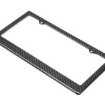 Seibon Carbon Fiber License Plate Frame with 2-Bolt Mount (CFLPF)