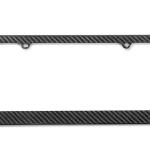 Seibon Carbon Fiber License Plate Frame with 2-Bolt Mount (CFLPF)