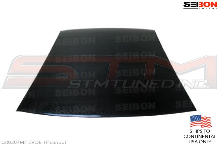 Seibon Carbon Fiber Roof Cover - Evo 7/8/9 * Discontinued *