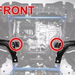 Cusco Front Lower Control Arm Bushings for 2023+ Toyota GR Corolla (1H1 464)