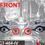 Cusco Rear Lower Control Arm Bushings for 2023+ Toyota GR Corolla (1C7 464)