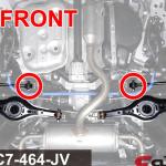 Cusco Rear Lower Control Arm Bushings for 2023+ Toyota GR Corolla (1C7 464)