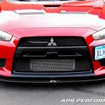 APR Carbon Fiber Front Wind Splitter with Rods for Evo X (CW-489110)